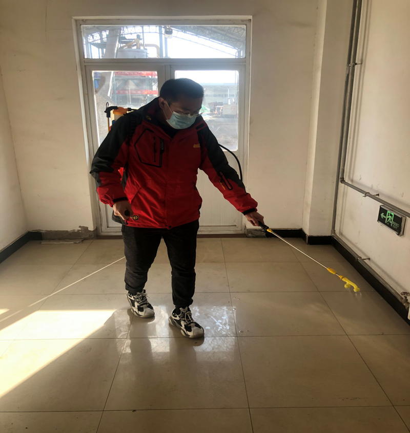 三原公司:疫情防控我們在行動