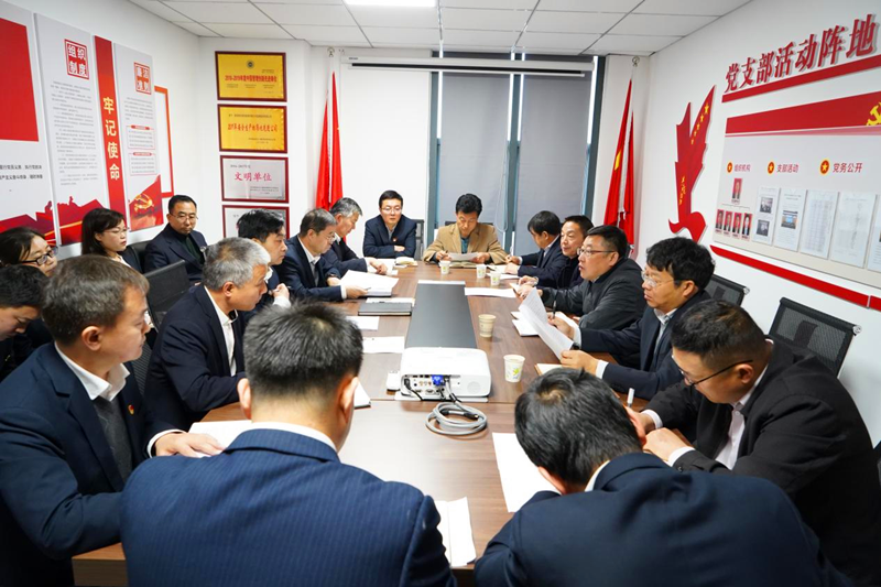 公司黨委副書記、總經理徐國強一行深入選煤公司進行工作調研配圖1.png