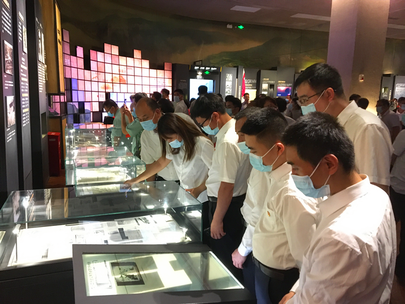 咸陽公司:走進紅色照金 追尋紅色記憶