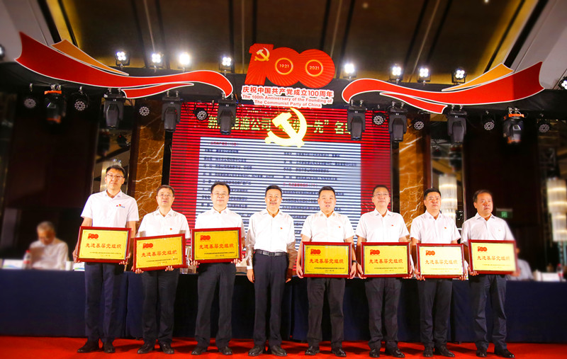 公司召開慶祝中國共產黨成立100周年“兩優一先”表彰大會暨“頌歌獻給黨 奮斗新征程”職工文藝匯演