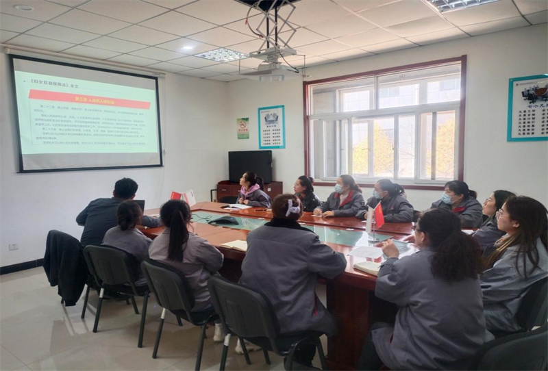 鑫爾特公司開展“明晰情理法 為婦女護航”主題普法知識講座1.png 鑫爾特公司開展“明晰情理法 為婦女護航”主題普法知識講座1.png