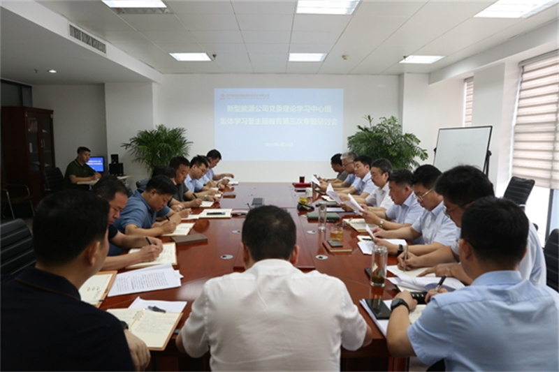 新型能源公司：“三維模式”立體推動主題教育取得實效